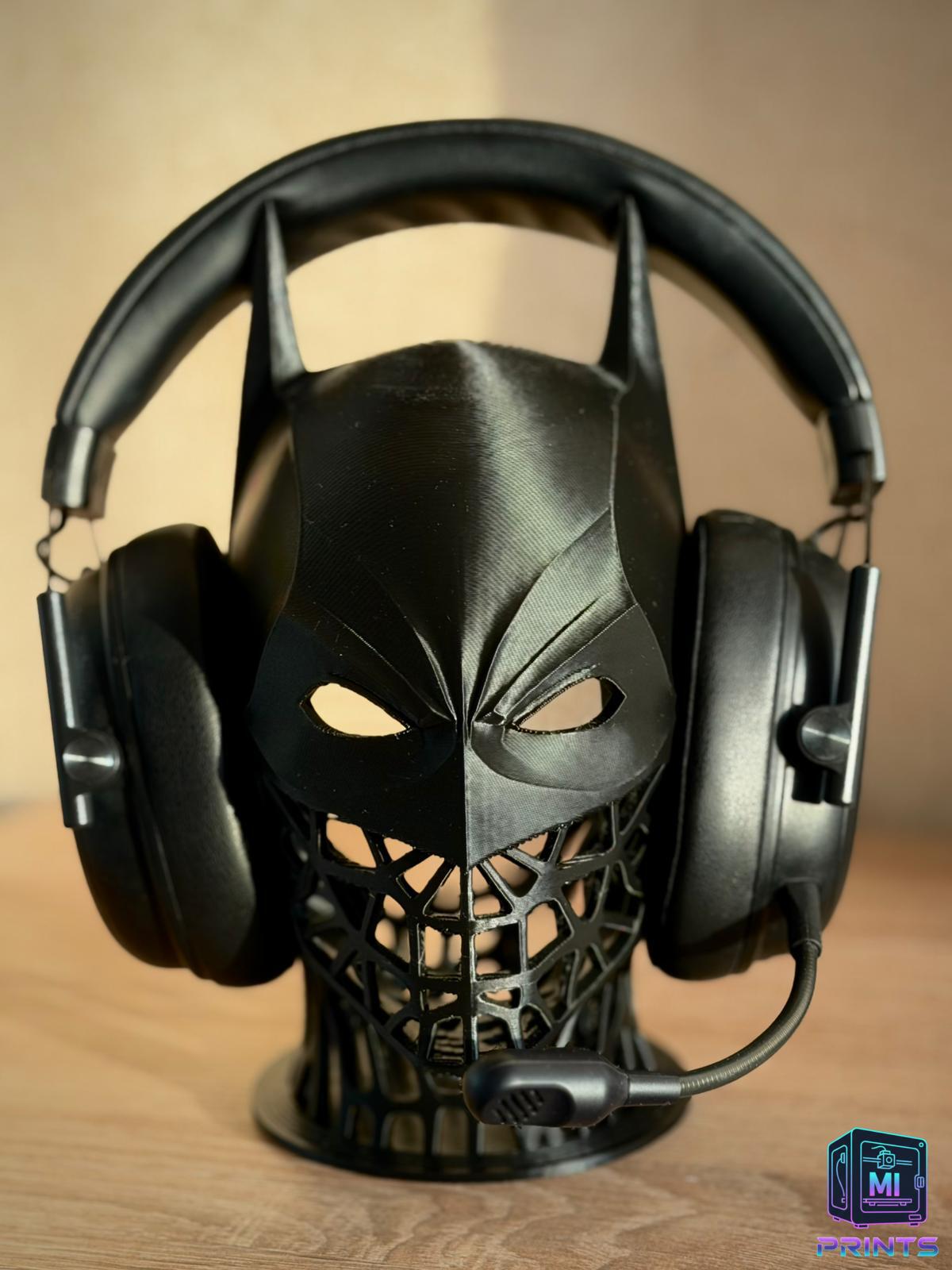 Headphone Stand Dark Knight Edition [3D Printed] MI PRINTS