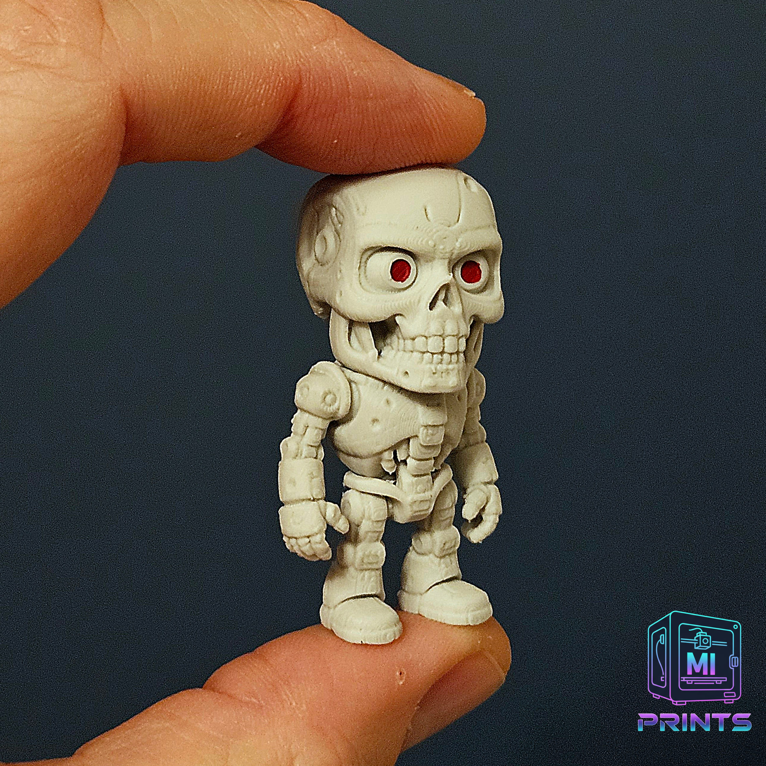 Terminator Skeletal Flexi Toy [3d Printed] MI PRINTS