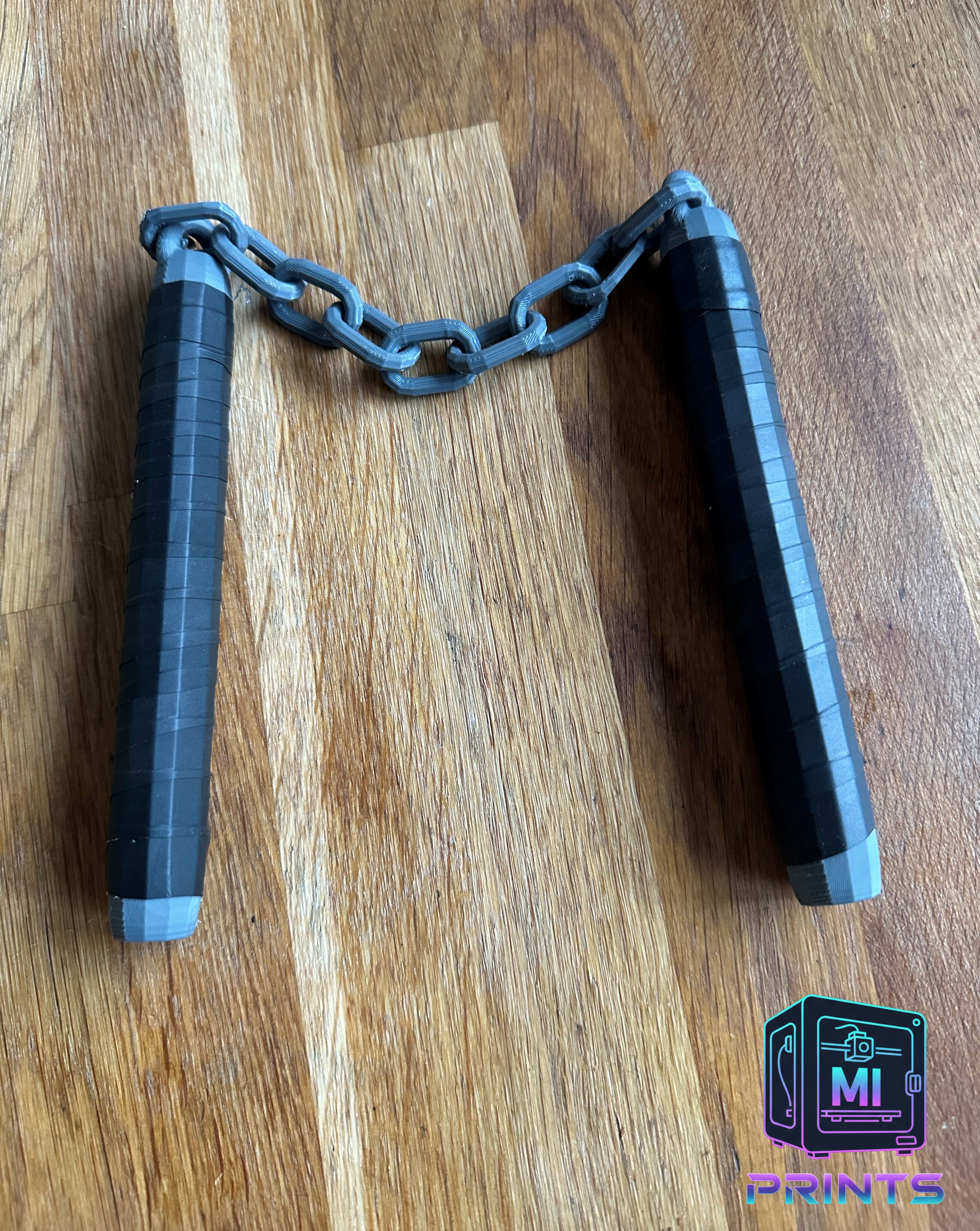 Articulated Nunchucks Lightweight Fidget & Cosplay Martial Arts Prop [3d Printed] MI PRINTS